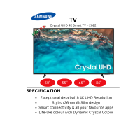 Crystal UHD 4K Smart TV - 2022