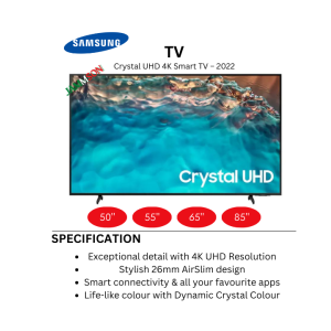 Crystal UHD 4K Smart TV - 2022