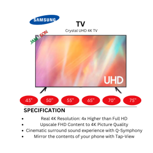 Crystal UHD 4K TV