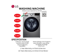 FRONTLOAD WASHER & DRYER