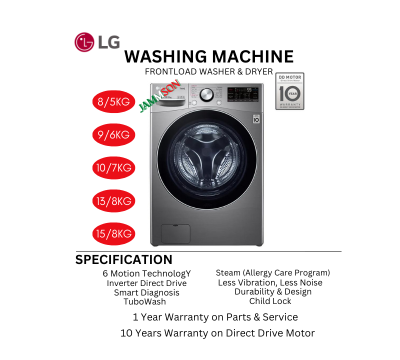 FRONTLOAD WASHER & DRYER