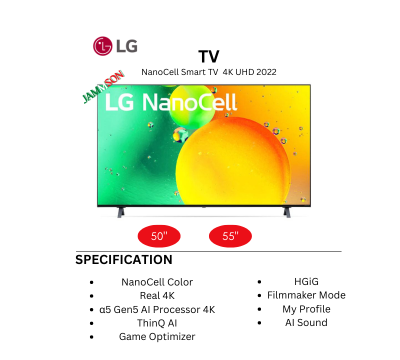 NanoCell Smart TV 4K UHD 2022